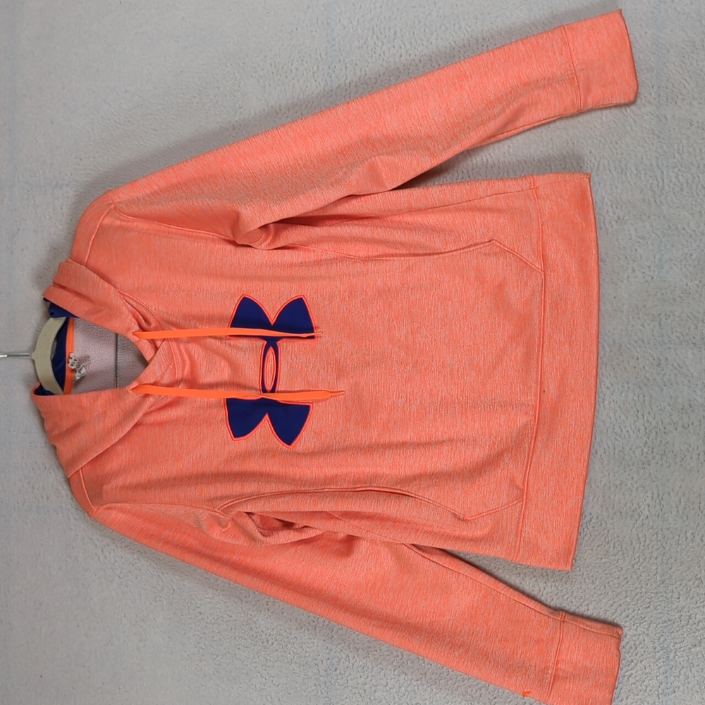 Under Armour Men's Orange Cold Gear Coupe Sweatshirt Size M
